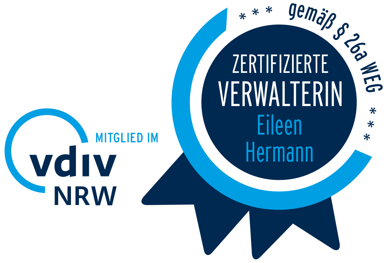 Zertifizierte Verwalterin gemäß § 26a WEG – Mitglied im VDIV NRW